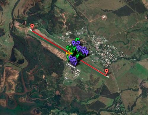 Pilot2ATC La Tontouta NWWW Taxiways and Gates