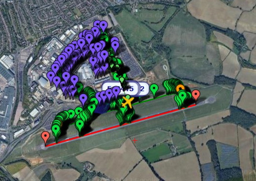 Pilot2ATC London-Luton EGGW Taxiways and Gates