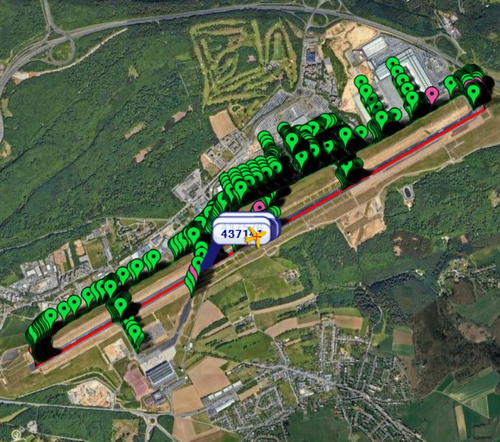 Pilot2ATC Luxembourg ELLX Taxiways and Gates