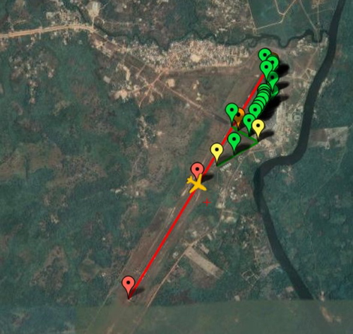 Pilot2ATC Monrovia GLRB Taxiways and Gates