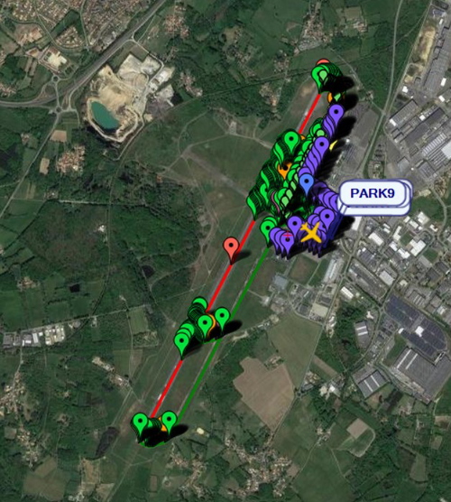 Pilot2ATC Nantes LFRS Taxiways and Gates