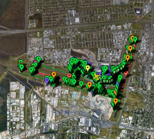 Pilot2ATC New Orleans KMSY Taxiways and Gates