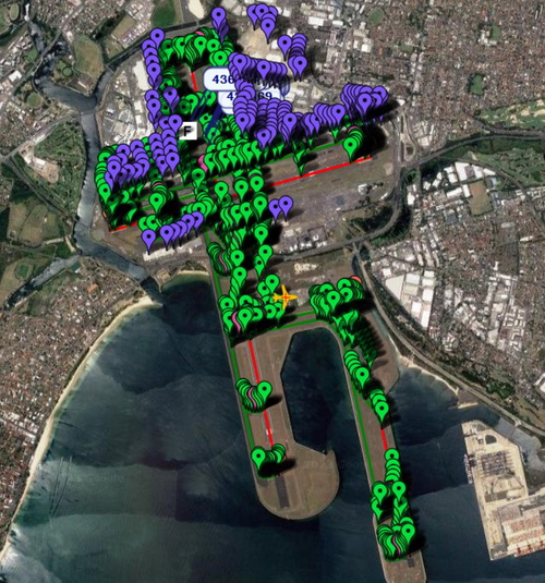 Pilot2ATC Sydney YSSY Taxiways and Gates 
