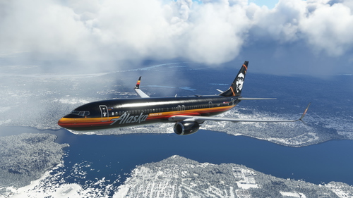 PMDG BOEING 737-900 //ER ALASKA Horizon FICTIONAL