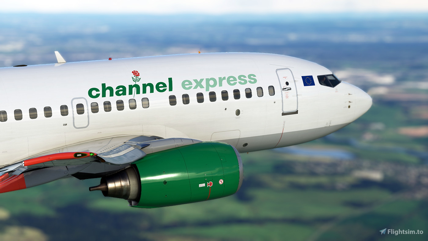 PMDG 737-600 Channel Express (G-CELP) for Microsoft Flight Simulator | MSFS