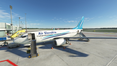 PMDG 737-700 Air Slovakia OM-RAN 2022 + Cabin details