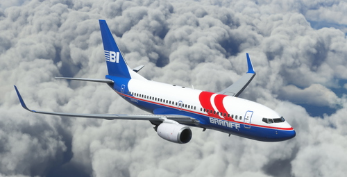 PMDG 737-700 BRANIFF (N465AC)