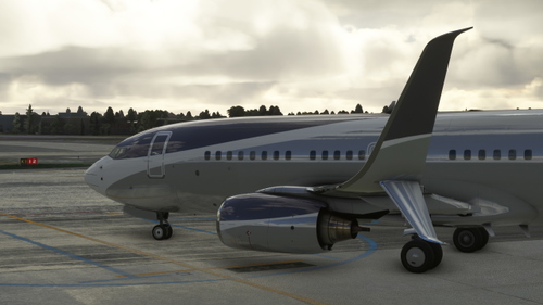 PMDG 737-700BBJ N207FA (Fictional Inspired by Falcon 50 N205JA)