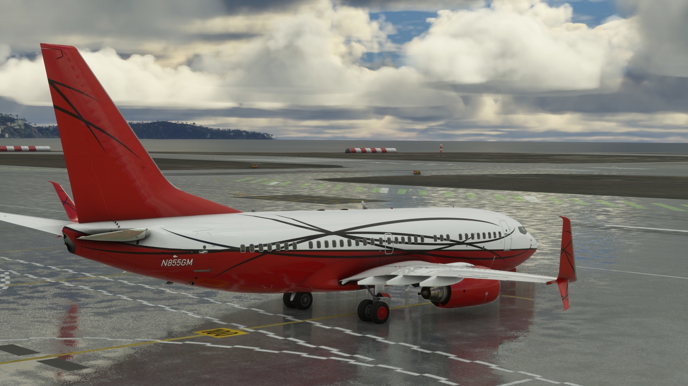 PMDG 737-700BBJ N855GM (Fictional) for Microsoft Flight Simulator | MSFS