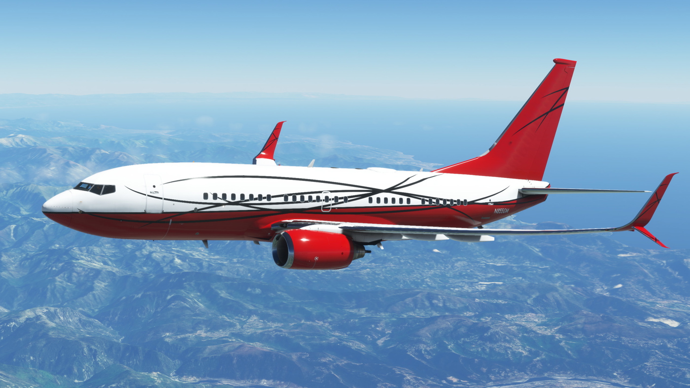 PMDG 737-700BBJ N855GM (Fictional) for Microsoft Flight Simulator | MSFS