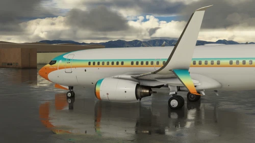 PMDG 737-700BBJ Summer Breeze T7-BRZ (Fictional)