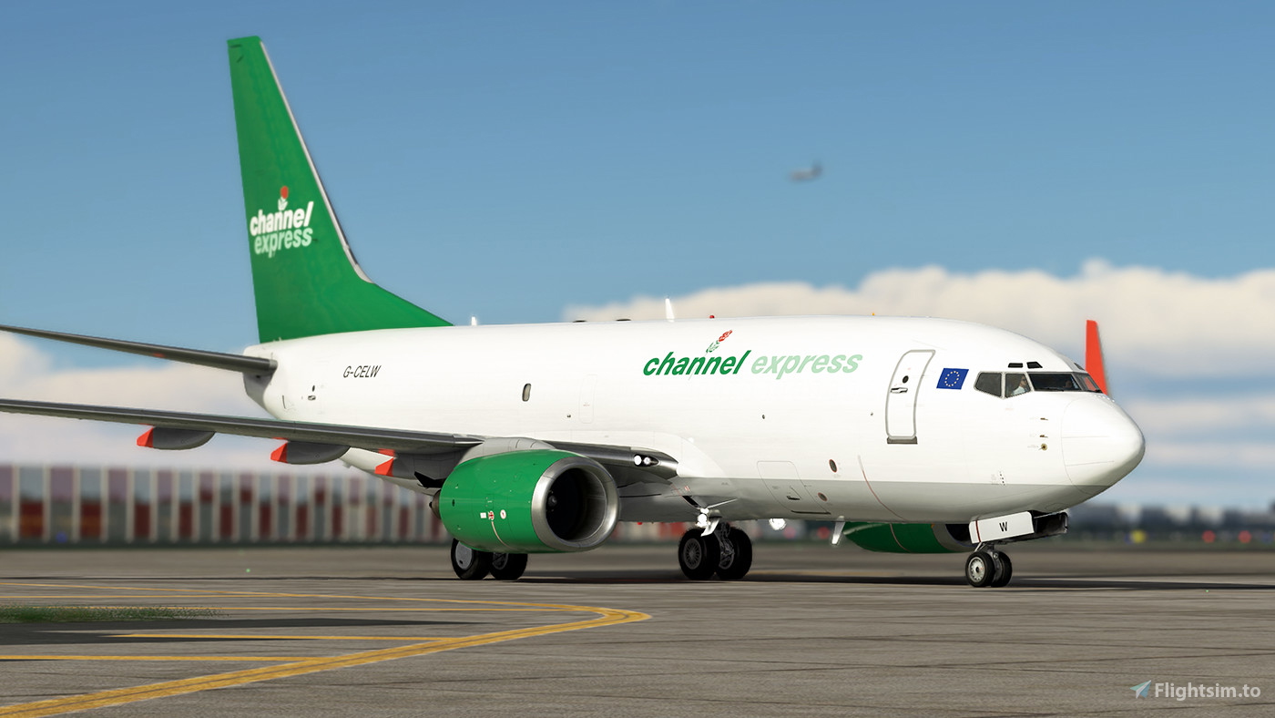 PMDG 737-700BDSF Channel Express (G-CELW) for Microsoft Flight ...