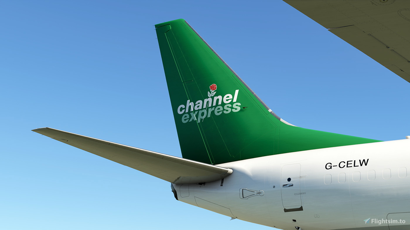 PMDG 737-700BDSF Channel Express (G-CELW) for Microsoft Flight ...