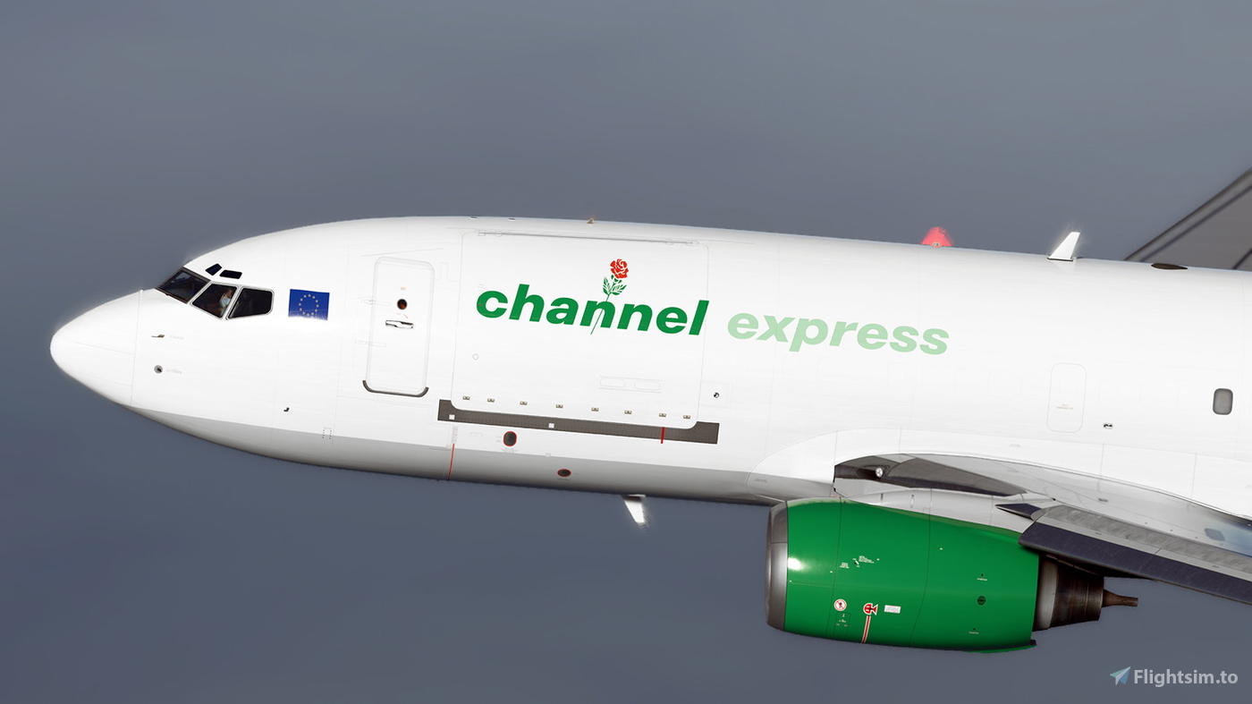 PMDG 737-700BDSF Channel Express (G-CELW) for Microsoft Flight ...