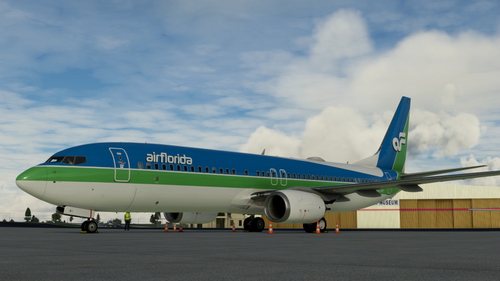 PMDG 737-800 Air Florida N61AF *Fictional*