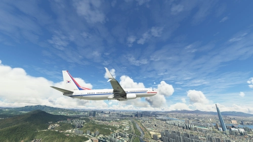 PMDG 737-800, BBJ2 ROKAF 85101