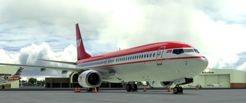 PMDG 737-800 LTU International Airlines (D-AHMK)