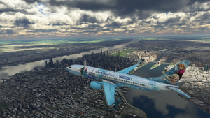 PMDG 737-800 WestJet Walt Disney World - Frozen Livery(Fictional) thumbnail 5
