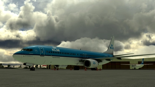 PMDG 737-900 KLM Thin Blue Stripe Livery (PH-BXS)