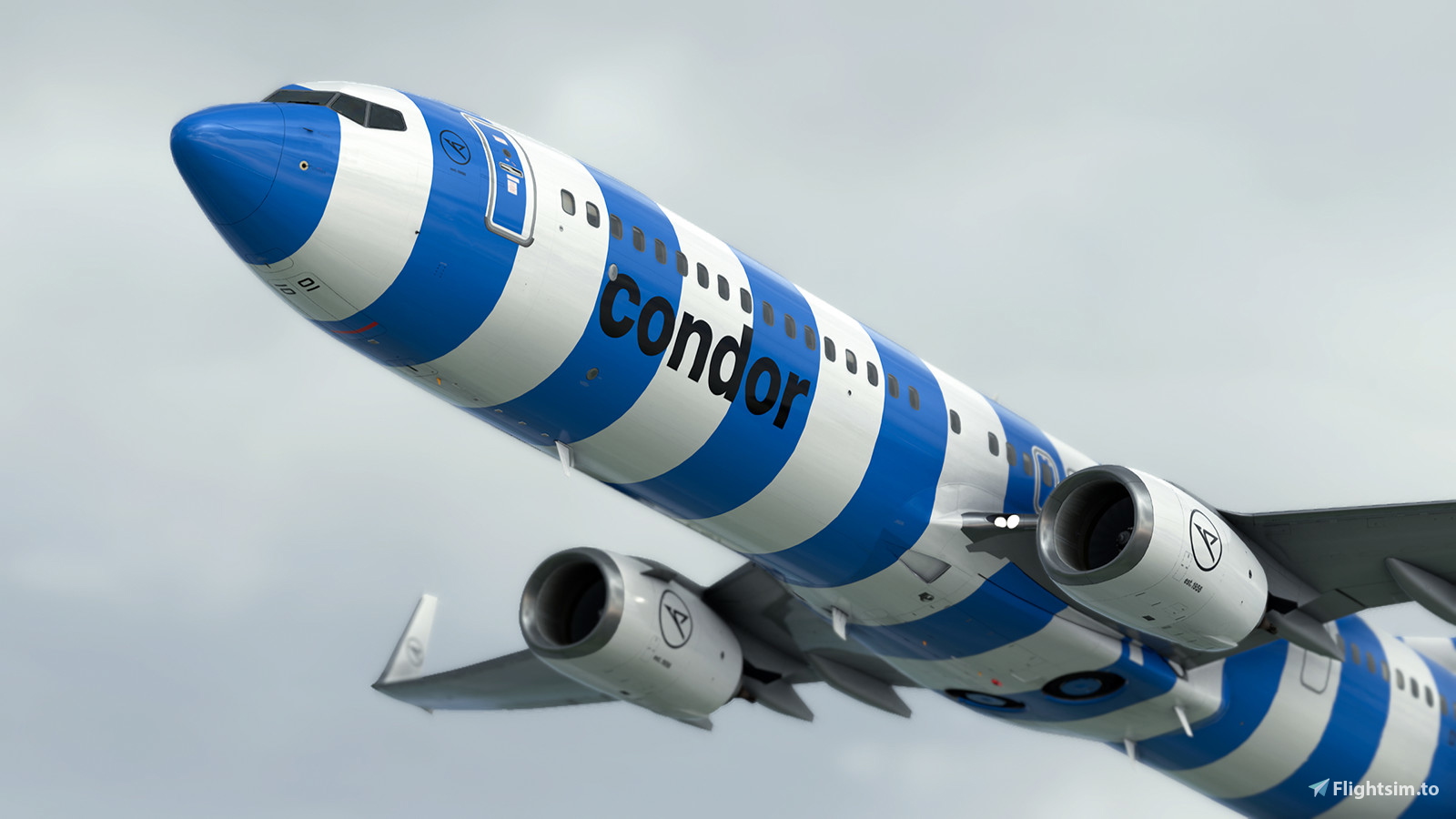 PMDG 737-900ER Condor (Blue | D-ABOI) - Image 1