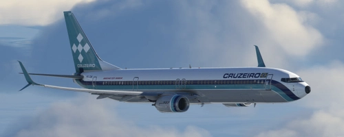 PMDG 737-900ER PR-CDM Cruzeiro do Sul (CRZ) livery