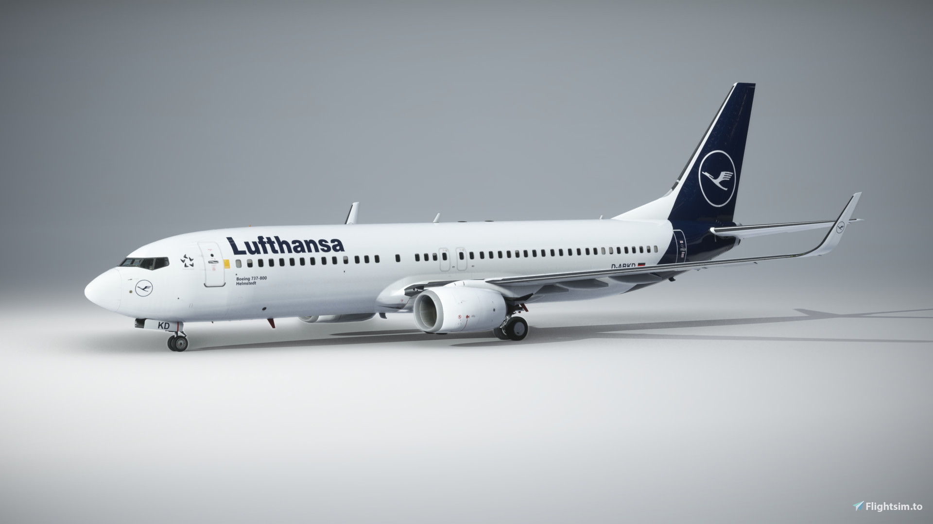 PMDG B737-800 BW Lufthansa D-ABKD - Image 1