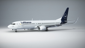 PMDG B737-800 BW Lufthansa D-ABKD thumbnail 1