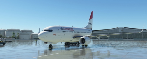 PMDG B737-700 Livery Air Frankfurt (D-AFFM fictional)