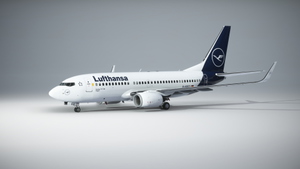 PMDG B737-700 BW Lufthansa D-ABED thumbnail 1