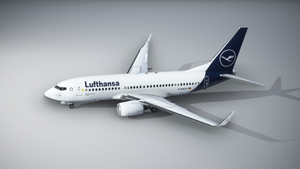 PMDG B737-700 BW Lufthansa D-ABED thumbnail 2