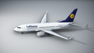 PMDG B737-700 BW Lufthansa D-ABXI thumbnail 2