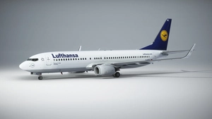 PMDG B737-800 BW Lufthansa D-ABKC thumbnail 1