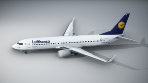 PMDG B737-800 BW Lufthansa D-ABKC thumbnail 2