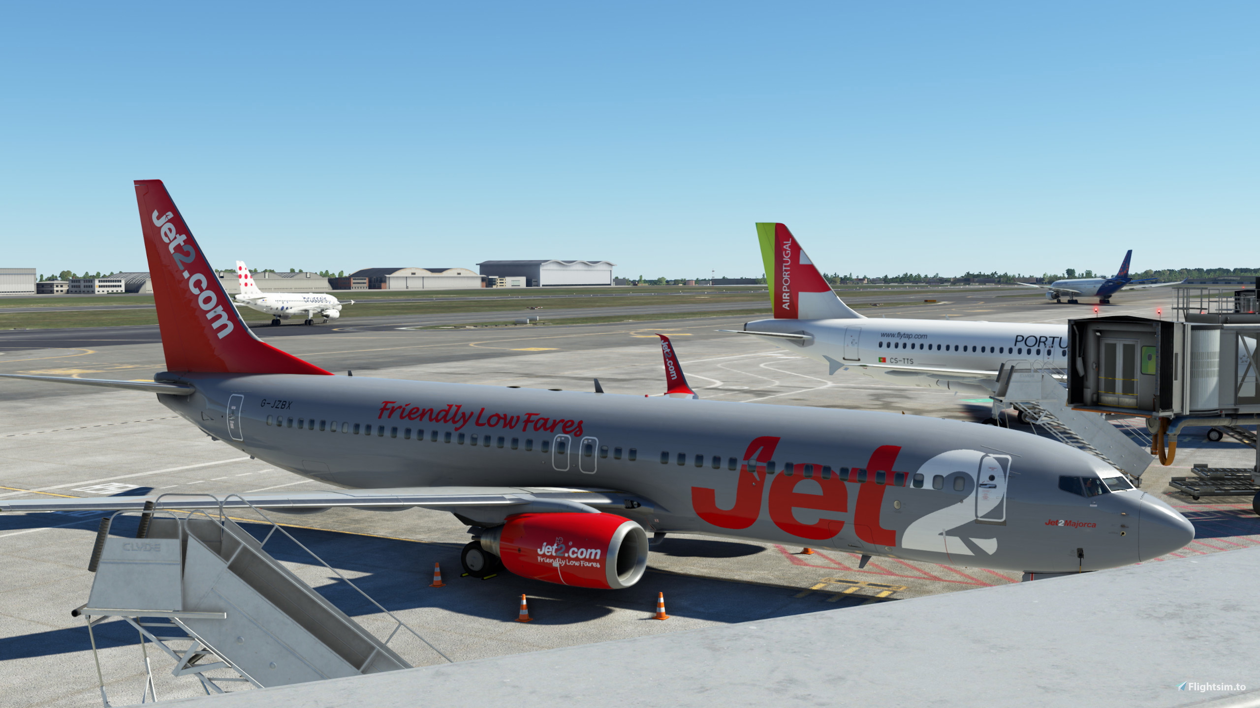 Jet2 Add PMDG BOEING 737-800SSW JET2.COM AIRLINES (G-JZBX) - MSFS Add-on ...