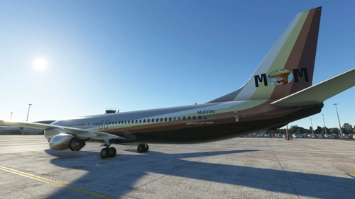 PMDG Boeing 737-900 Repaint for a Twitch Streamers channel