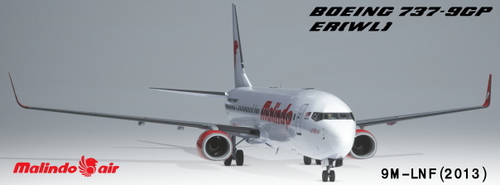 PMDG Boeing 737-900ER Malindo Air (9M-LNF | 2013 | 7500th Boeing 737)