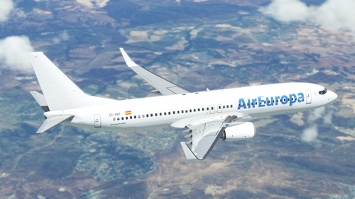 PMDG Boeing B737-800 Air Europa White Tail | 4K | Discontinued