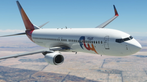 PMDG Boeing B737-800 FlyEgypt | 4K