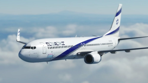PMDG Boeing B737-900ER EL AL Eurovision Sticker | Cabin Textures | 4K