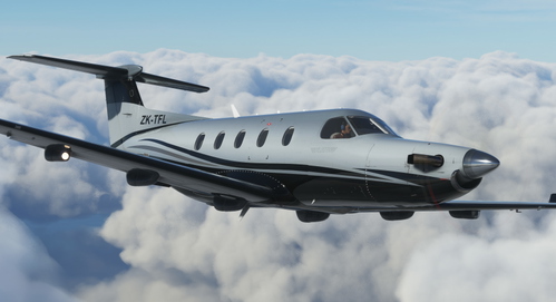 Private ZK-TFL (New Zealand) | Carenado Pilatus PC-12 [4K]