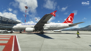 Project Real Fleet by fOrZaONDER - Turkish Airlines TC-JPR (8K) Livery with Cabin, Fenix Airbus A320 thumbnail 4