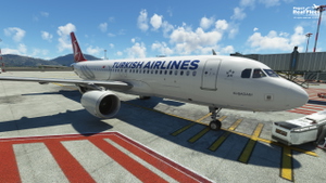 Project Real Fleet by fOrZaONDER - Turkish Airlines TC-JPR (8K) Livery with Cabin, Fenix Airbus A320 thumbnail 6