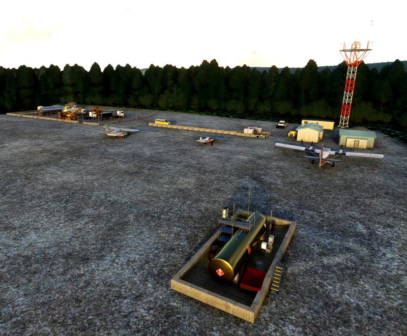 Prospect Creek Airport (PAPR) for Microsoft Flight Simulator MSFS