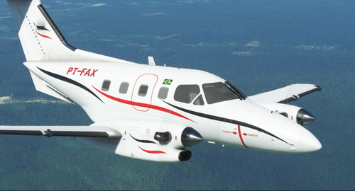 PT-FAX | BrSimDesigns Embraer 121 Xingu | 8K