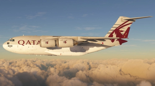 Qatar Emiri Air Force A7-MAB | Delta Simulations (Destroyer121) Boeing C-17 Globemaster (V3.0) [4K]