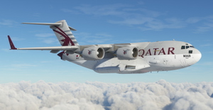Qatar Emiri Air Force A7-MAB | Delta Simulations (Destroyer121) Boeing C-17 Globemaster (V3.0) [4K] thumbnail 2