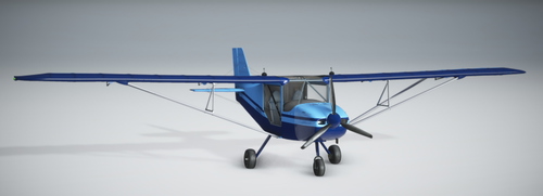 Rans S-6S Cyan Blue