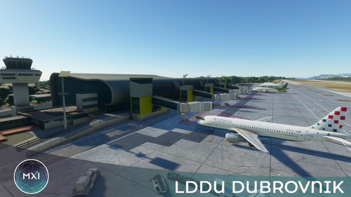 Remove static airplains on LDDU from MXI scenary