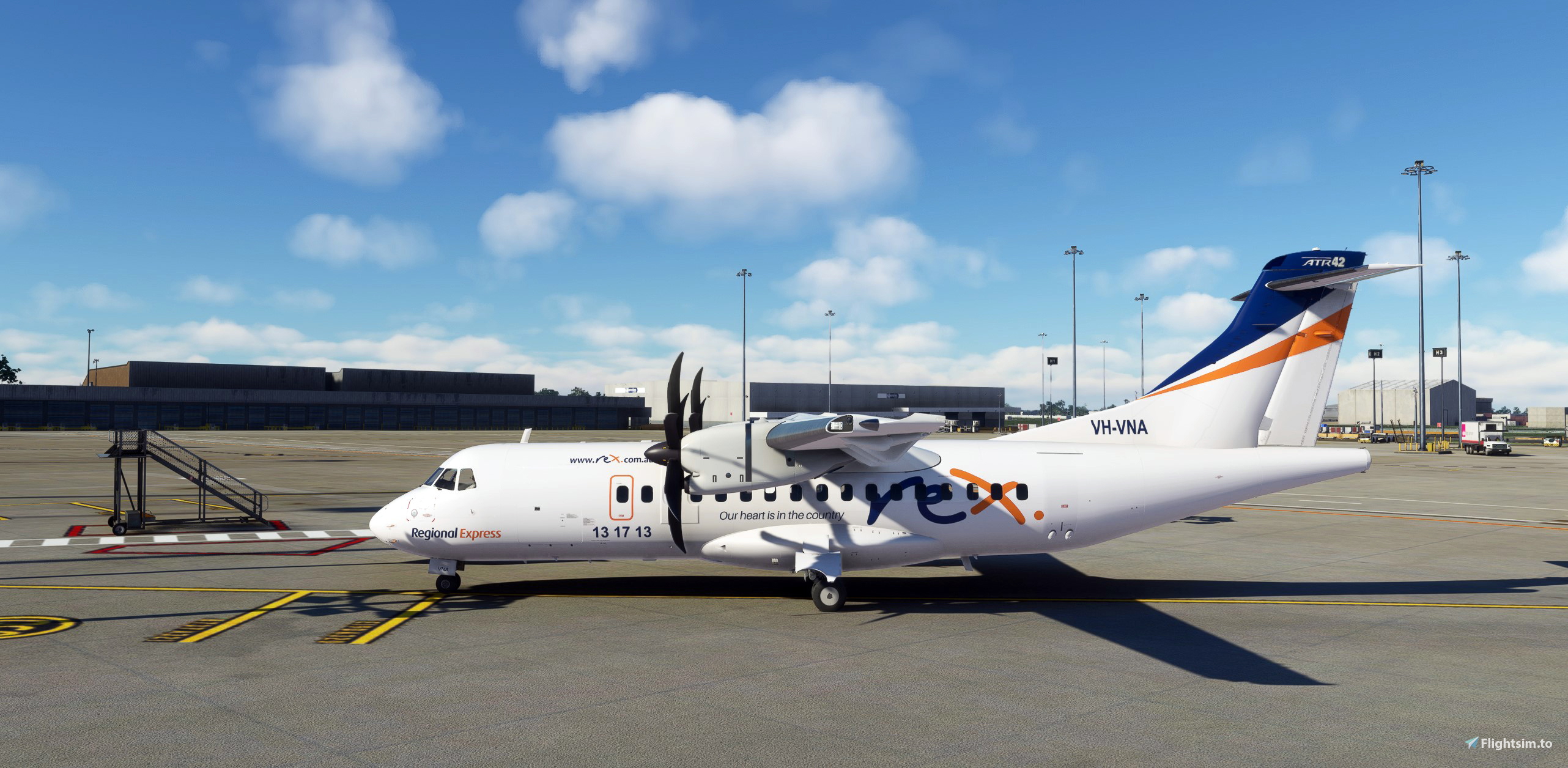 Rex Regional Express Repaint Package - Aircraft Liveries for MSFS