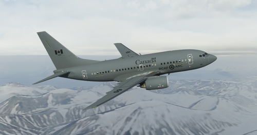 Royal Canadian Air Force / RCAF PMDG B737-600